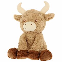 Keeleco Baby Hamish Highland Cow 25cm Soft Toy