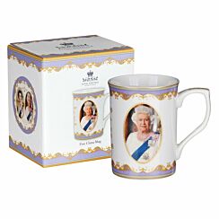 Her Majesty Queen Elizabeth II Commemorative Tall Boxed Mug