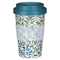 Teal Willow Bough Travel Mug