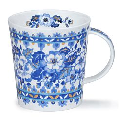 Delft Blue Rose Lomond Shape Mug