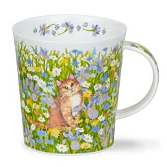 Garden Cats Ginger Lomond Shape Mug