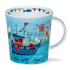 High Tide Fishing Boat Lomond Shape Mug