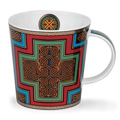 Iona Green Lomond Shape Mug