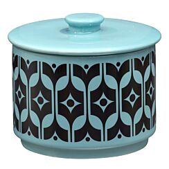 Hornsea Heirloom Teal Lidded Bowl