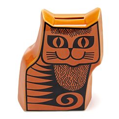 Hornsea Cat Orange Moneybox