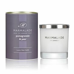 Pomegranate & Pear 230g Luxury Glass Soy Candle