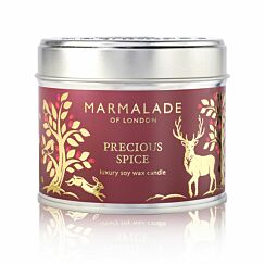 Precious Spice 210g Tin Soy Christmas Candle