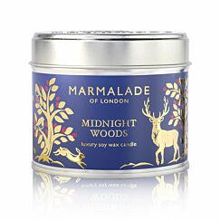 Midnight Woods 210g Tin Soy Christmas Candle