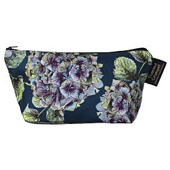 ‘Hydrangea’ Noir Make Up Bag