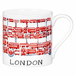 Louise Tate London Bus 350ml Mug