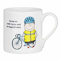 ‘Throw On Some Lycra’ Mug