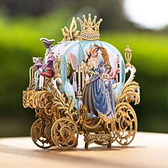 ‘Cinderella's Carriage’ 3D Greetings Card