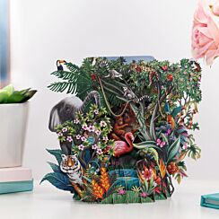 ‘The Jungle’ 3D Greetings Card