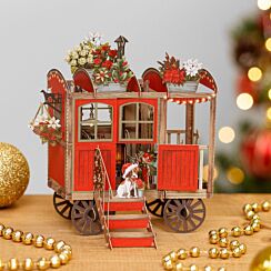 Christmas Hut 3D Christmas Card