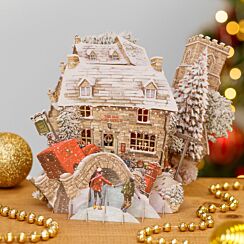 'Post Office' 3D Christmas Card