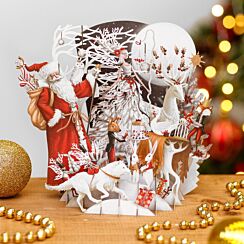 ‘White Magic’ 3D Christmas Card