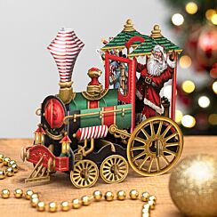 ‘Santa’s Train’ 3D Christmas Card