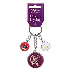 The Coronation Charm Keyring