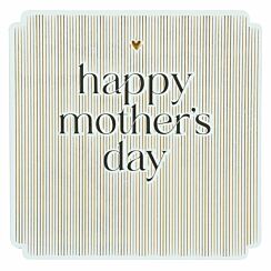 Fox & Butler Gold Stripes Mother’s Day Card