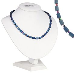 Cobalt Lava Glimmer Full Necklace