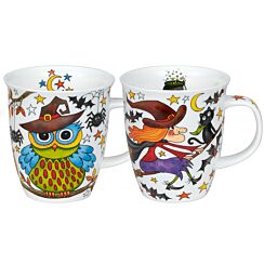 Spooky Wooky Nevis Set Of 2 Mugs