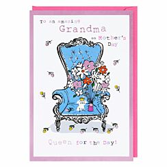 Doodle ‘Tiny Dog’ Grandma Mother’s Day Card