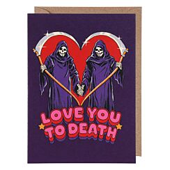 Steven Rhodes ‘Love You To Death’ Valentine’s Day Card