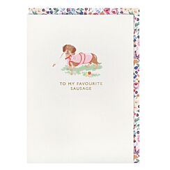 ‘Favourite Sausage’ Greetings Card