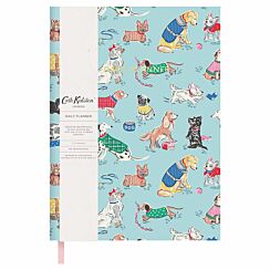 Dogs Linen Daily Planner