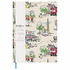 Billie Goes To London Linen Daily Planner