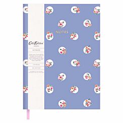 Floral Spot A5 Linen Notebook