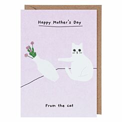 Ken The Cat ‘From The Cat’ Mother’s Day Card