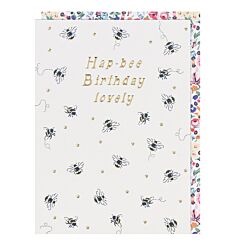 ‘Hap-bee’ Birthday Card