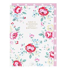 ‘Blooming Lovely’ Birthday Card