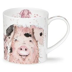 Piggles Orkney Shape Mug