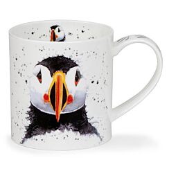 Puffins Orkney Shape Mug