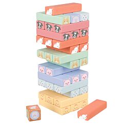 Farmyard Animal Tumbling Tower