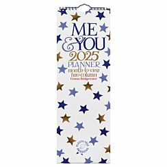 Me & You Blue Stars 2025 Slim Planner