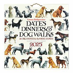 Dates, Dinners & Dog Walks 2025 Family Organiser