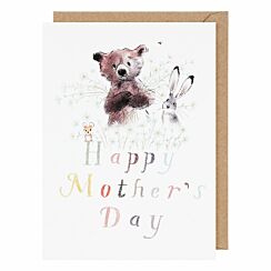 Bear, Hare & Mouse Mother’s Day Card