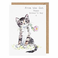 Tabby ‘From The Cat’ Mother’s Day Card