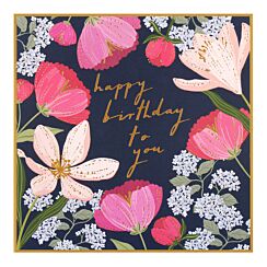 Orelia Floral Birthday Card