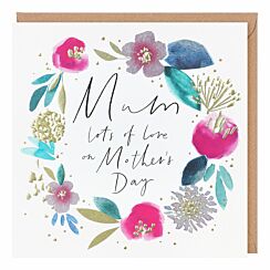 Reflections ‘Floral Wreath’ Mum Mother’s Day Card