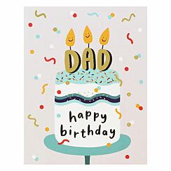 Pick 'N' Mix Cake Dad Birthday Card