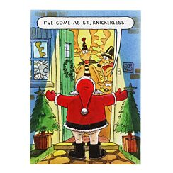 Santa & Co ‘St Knickerless’ Christmas Card