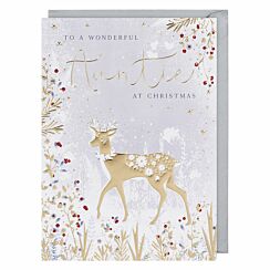 Clementine ‘Auntie’ Deer Christmas Card