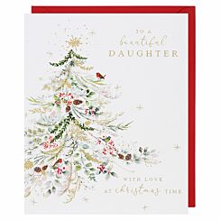 Fields of Gold Daughter Christmas Card 