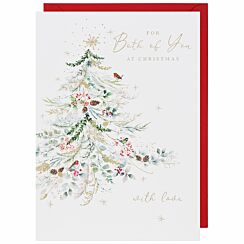 Fields of Gold Both of You Christmas Card 