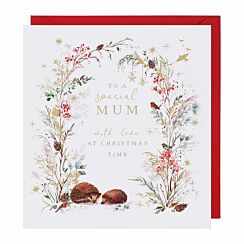 Fields of Gold ‘Hedgehogs’ Mum Christmas Card 