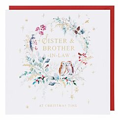 Fields Of Gold ‘Sister & Brother-In-Law’ Christmas Card